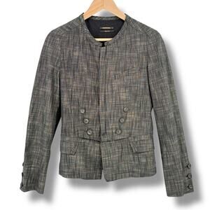 Diesel Black Gold Women's Moto Blazer Jacket Womens Size Small